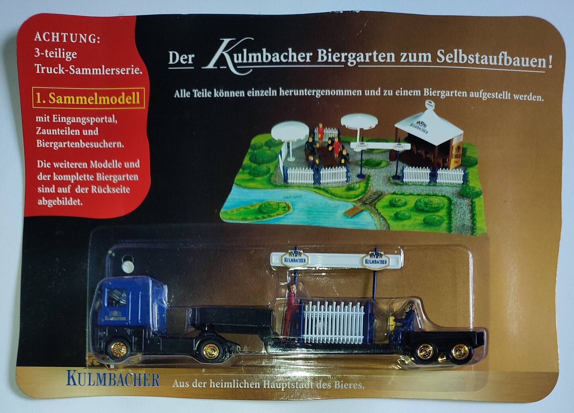 “Renault Magnum” flatbed truck & beer garden – collector’s series