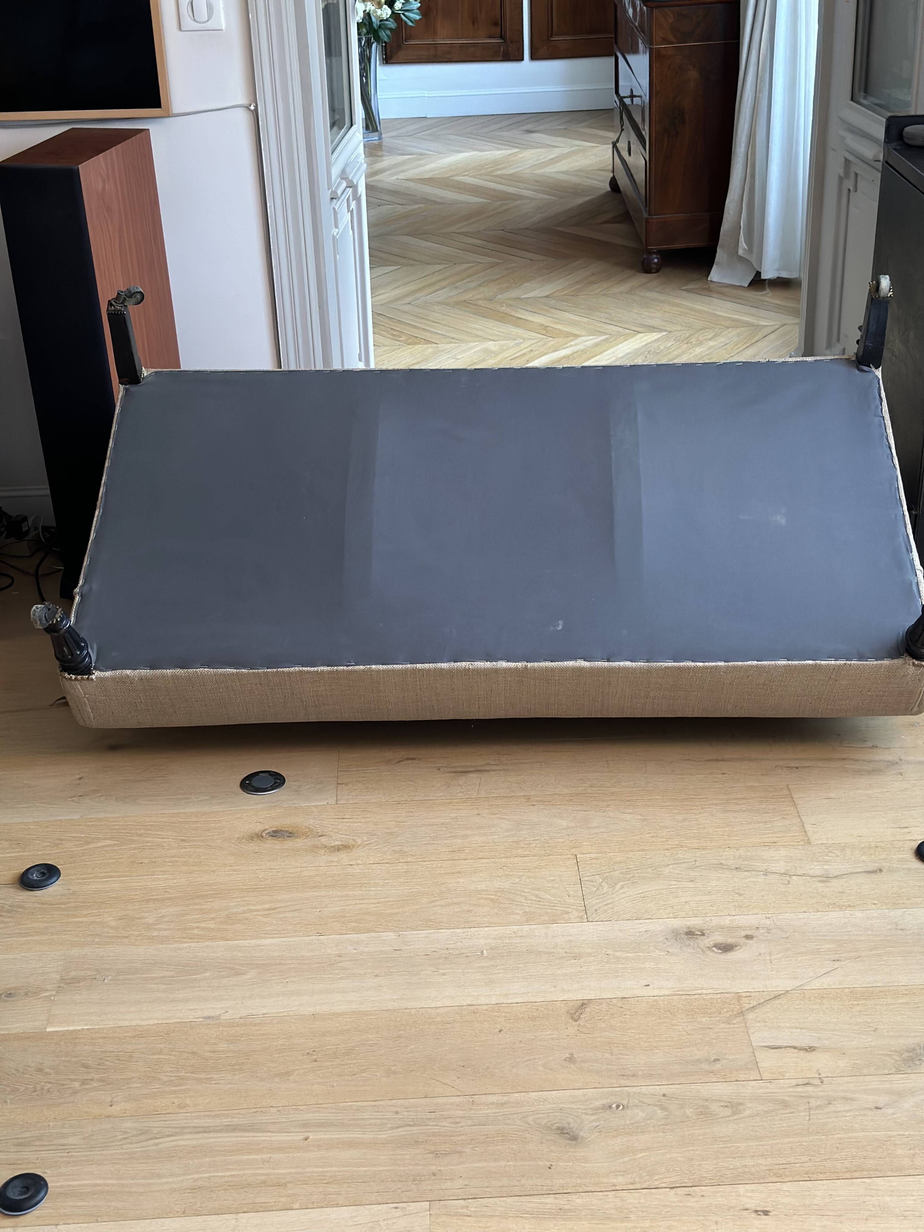 Napoleon III sofa-bench from National Furniture