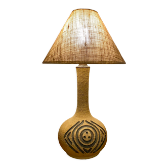 Lampe en grès Danoise Axella circa 1970