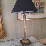 Gilded bronze lamp