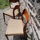 3 chairs Niels Otto Moller