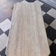 Vintage coffee table in travertine