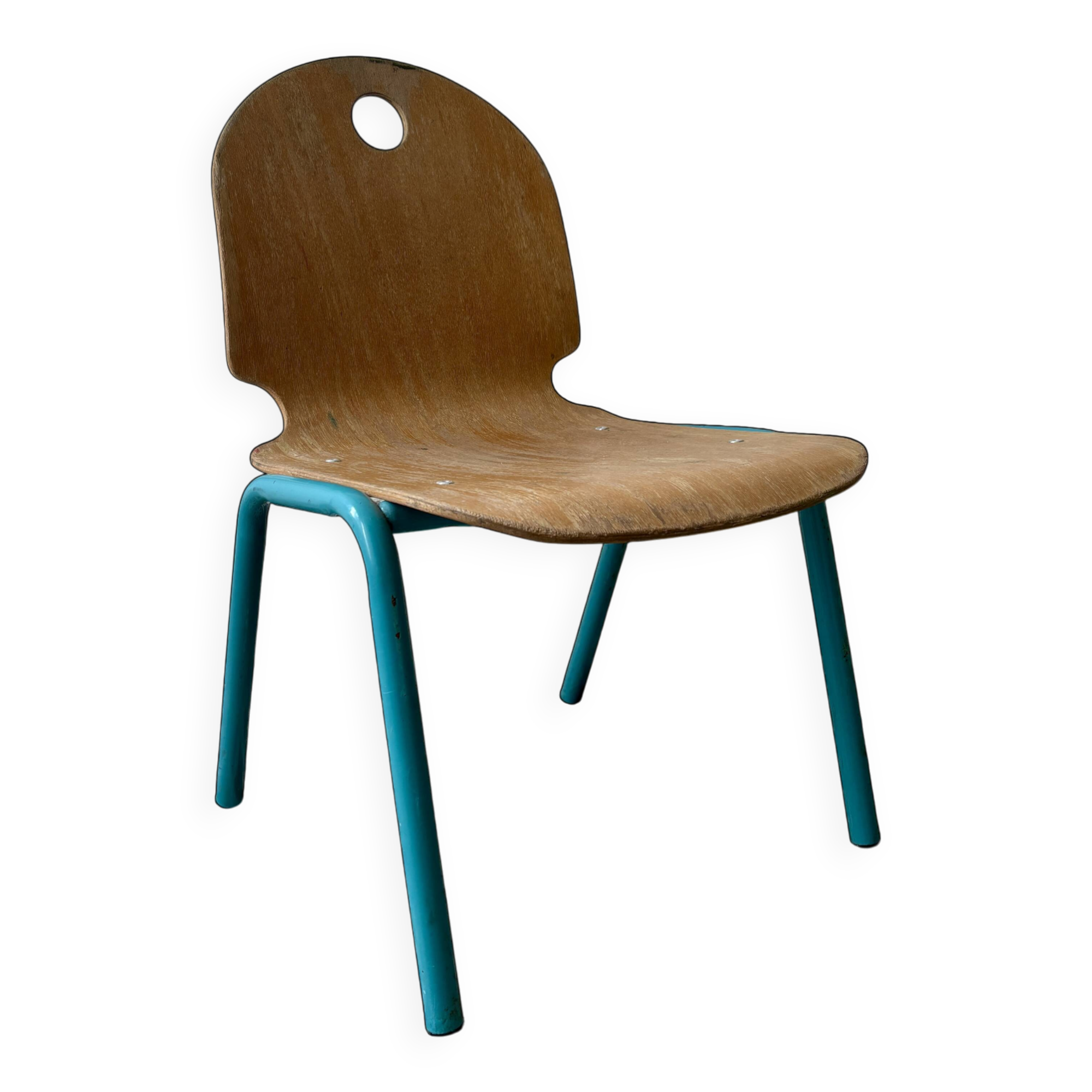 Antique child's school chair