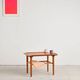 Teak coffee table by Holger Georg Jensen for Kubus, Denmark, 1960s.