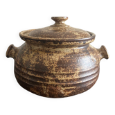 covered pot in stoneware Alain Rech, Vézénobres