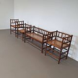 Matching Bobbin family group 1 x bench, 3 x chair.