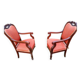 Pair of armchairs