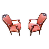 Pair of armchairs