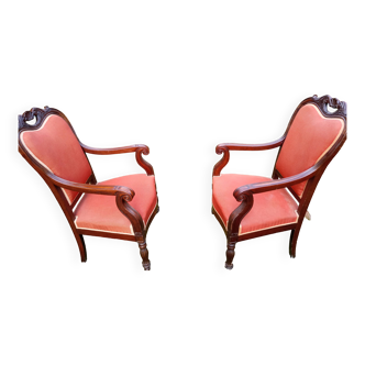 Paire de fauteuils