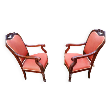 Paire de fauteuils