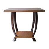 Art Deco curved feet side table