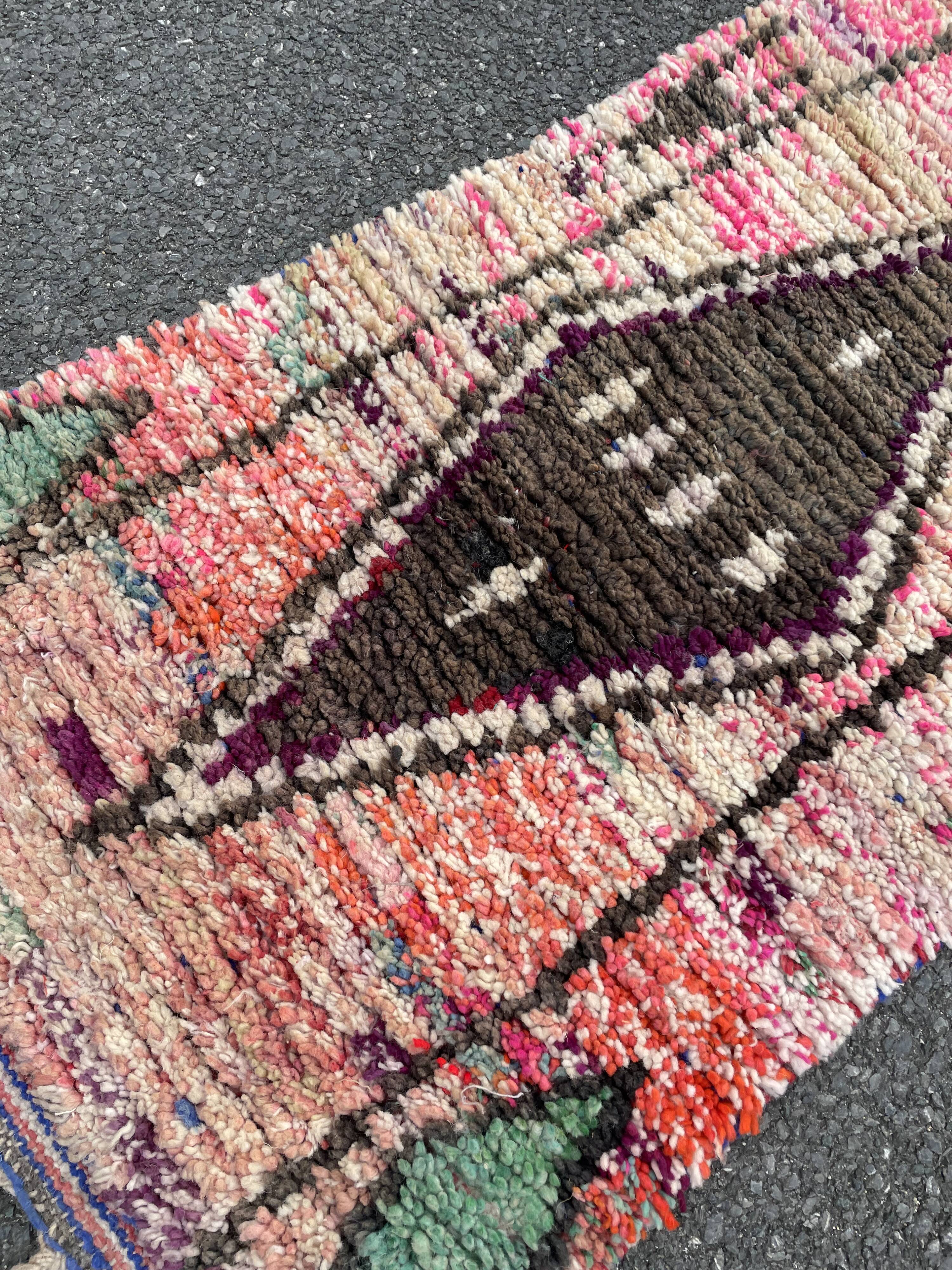 Moroccan corridor carpet Boujad 70x300 cm