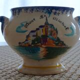Eard gratinated soup bowl