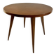 Round coffee table with compass legs 1970
