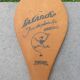 Pair of wooden "la cancha" snowshoes, Basque Country, Peleton, 1960