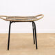 Mid century rattan stool by Alan Fuchs for Uluv 1960´s Czechoslovakia