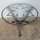 Table basse fer forgé epoque art deco 1930/40