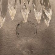 Appliques en cristal classiques. France, années 1950
