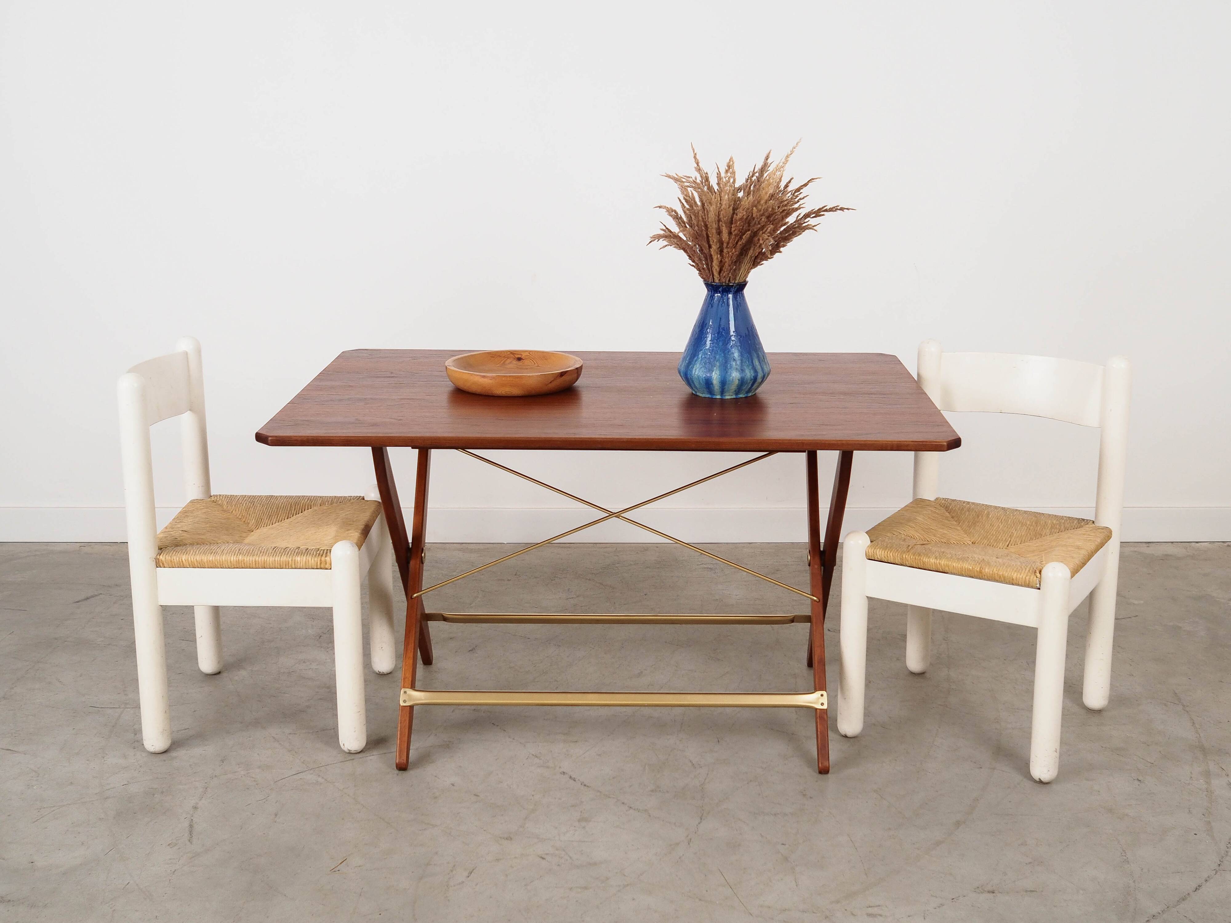 Folding teak table, Danish design, 1970s, made in Denmark