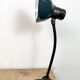 Vintage German Bauhaus Petrol Enamel Table Lamp from Schaco, 1930s