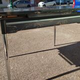Formica black marble dining table - 1960 - Supermatic - vintage