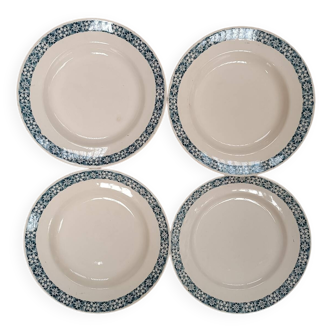 Assiettes creuses Terre de fer