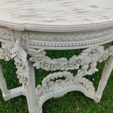 console en bois style louis xvi