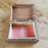 Old Syrian box wood and bone marquetry