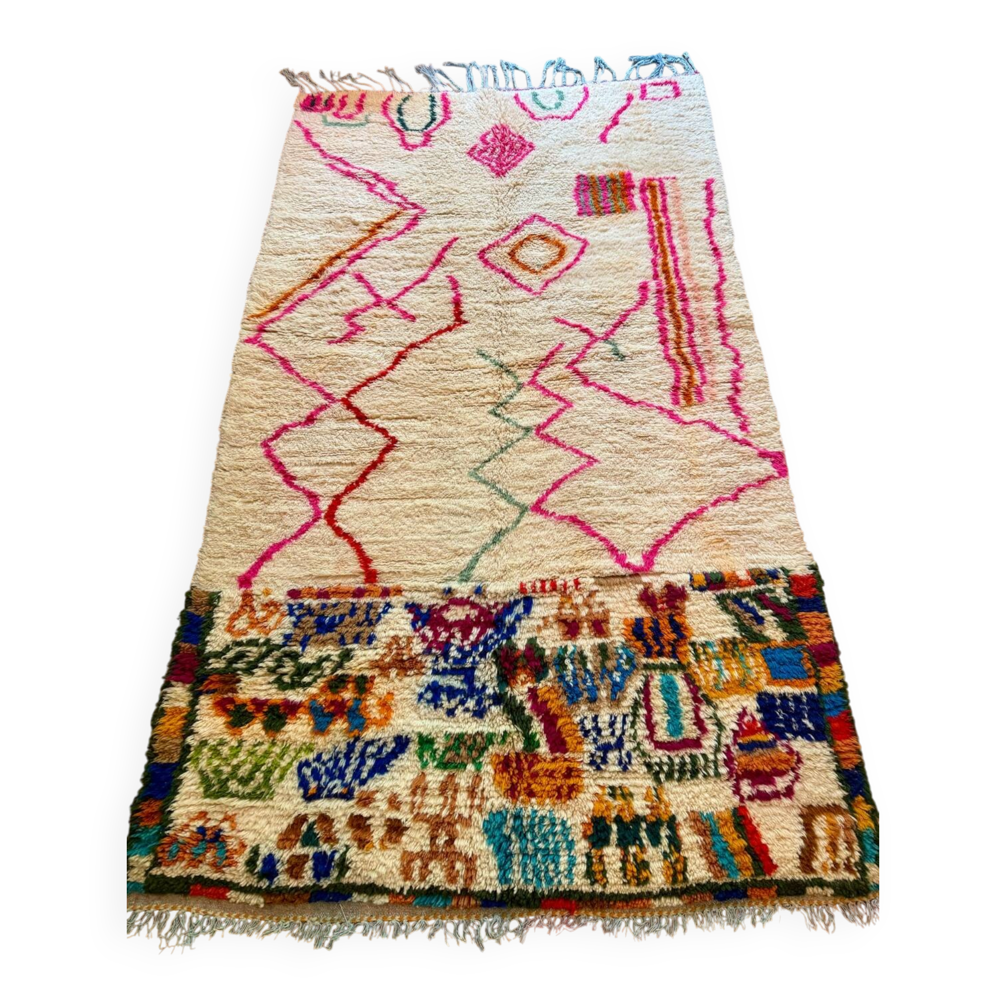 Tapis berbère Béni Ouarain 151x152