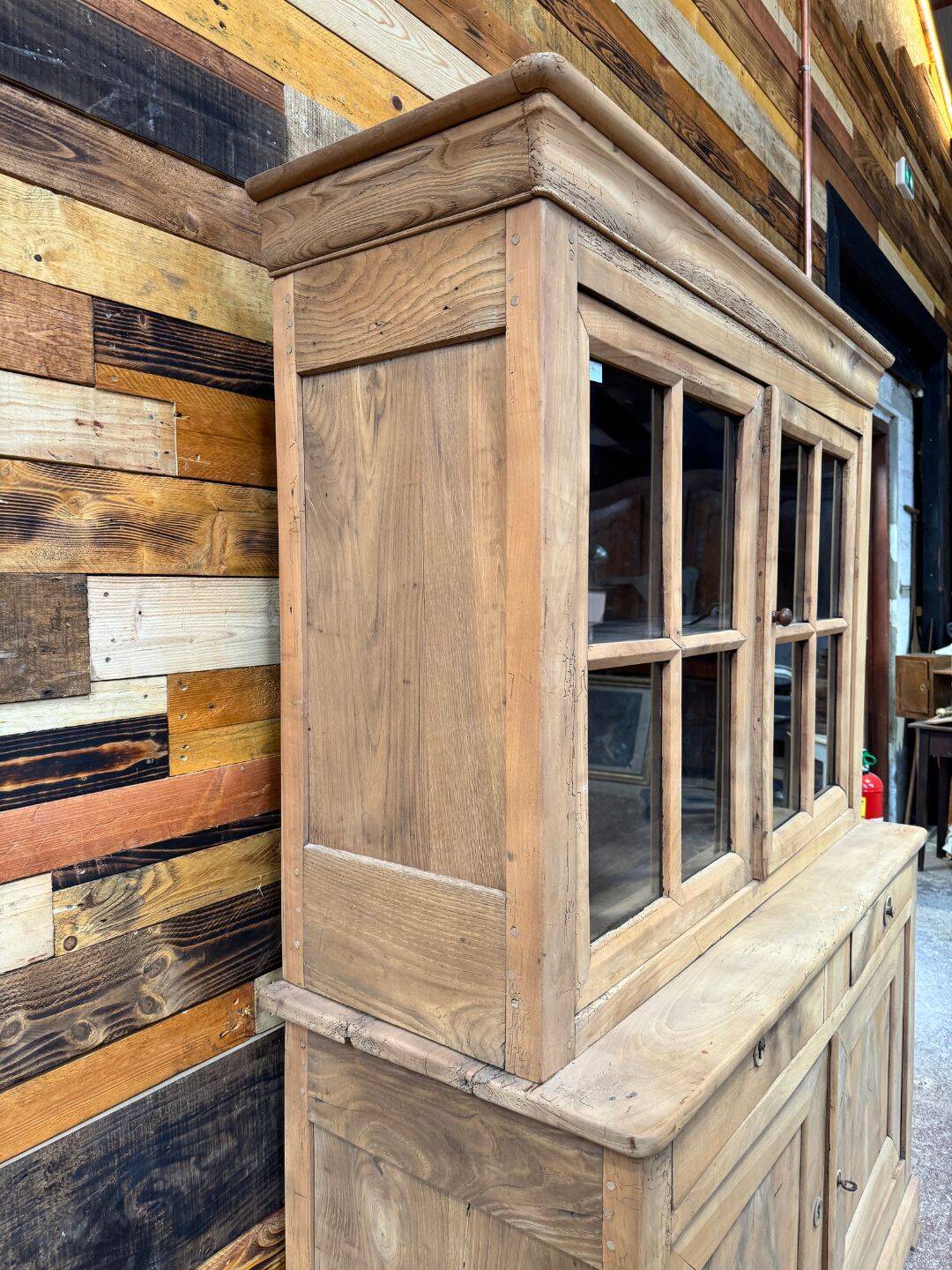 Antique sandblasted dresser