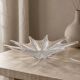 Baccarat crystal star coupe 40cm — perfect condition, authentic mark