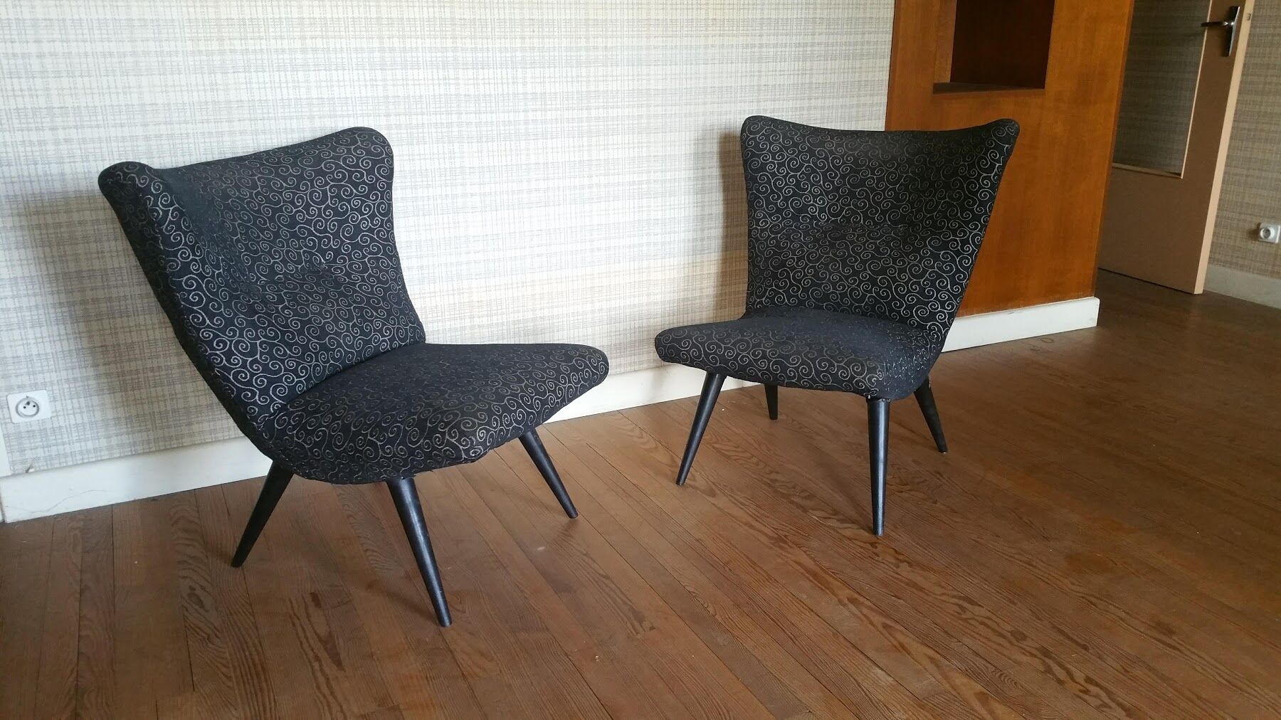 Armchair Chair wing chair years 50