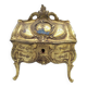 Metal jewelry box. Art Nouveau.