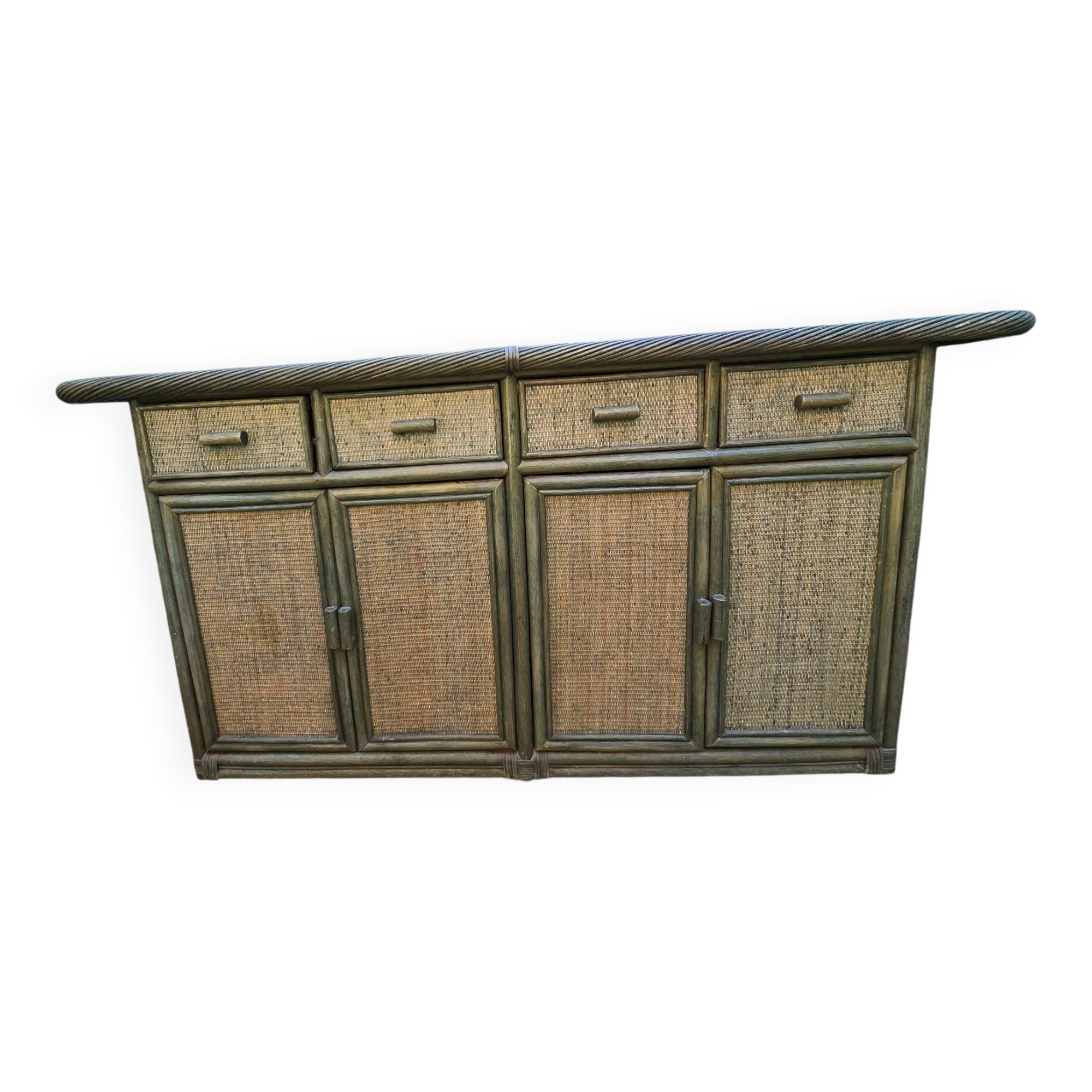 Rattan sideboard