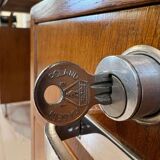 Vintage Bauhaus Oak Veneer Desk from Mücke & Melder, 1940s