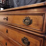 Chest of drawers 3 drawers Louis XVI style