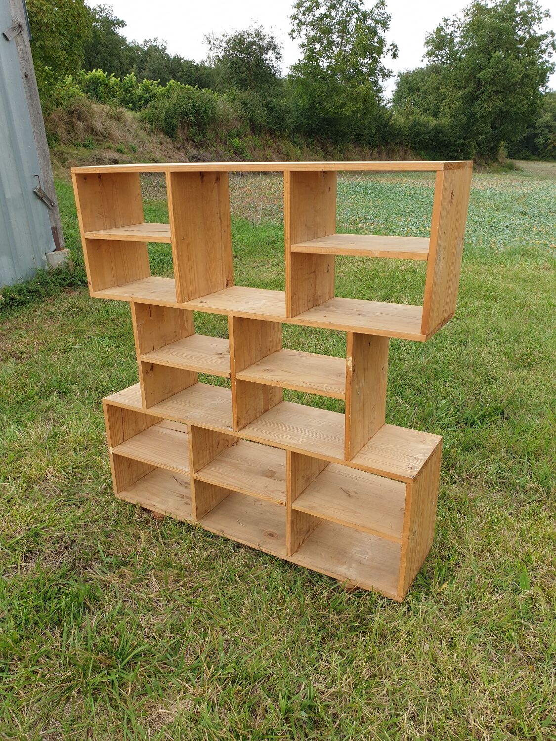 Claustra old piece of furniture workshop lockers