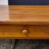 Table basse en merisier