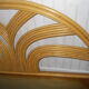Rattan headboard