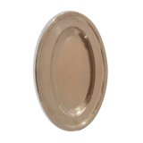 Flat oval christofle