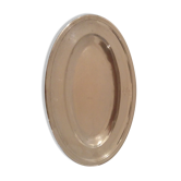 Flat oval christofle