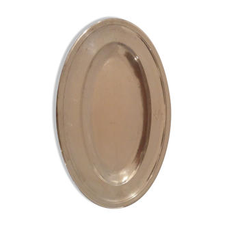 Flat oval christofle