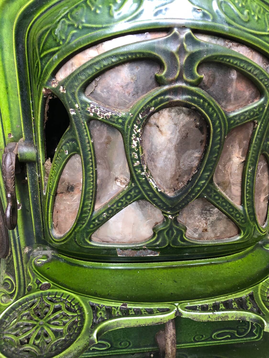 Art Nouveau stove