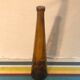 Old Bottle Glass Bottle Blown Bullé Brown Orange Vintage