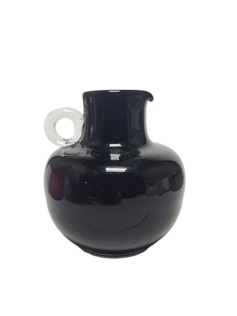 Postmodern jug from Tarnowiec Glassworks, Poland, 1970s