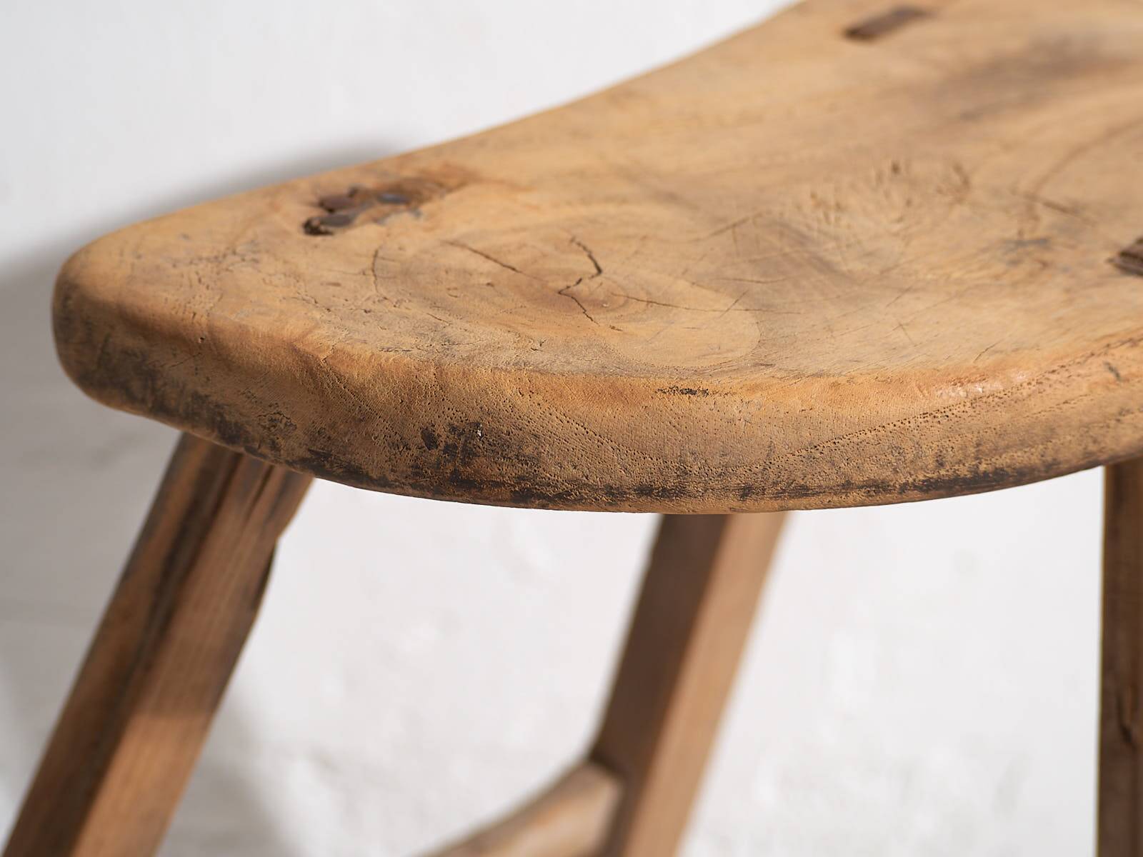 Ancient oriental stool in primitive style (c.1920) #2