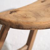 Antique Primitive Style Oriental Stool (c.1920) #2