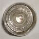 Old flange glass carafe