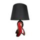 Pied de lampe en céramique Vallauris circa 1950