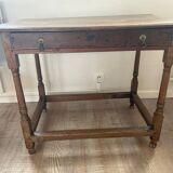 Oak writing table